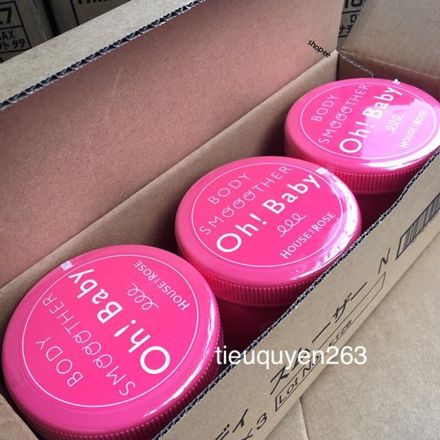 Tẩy da chết toàn thân Oh! Baby