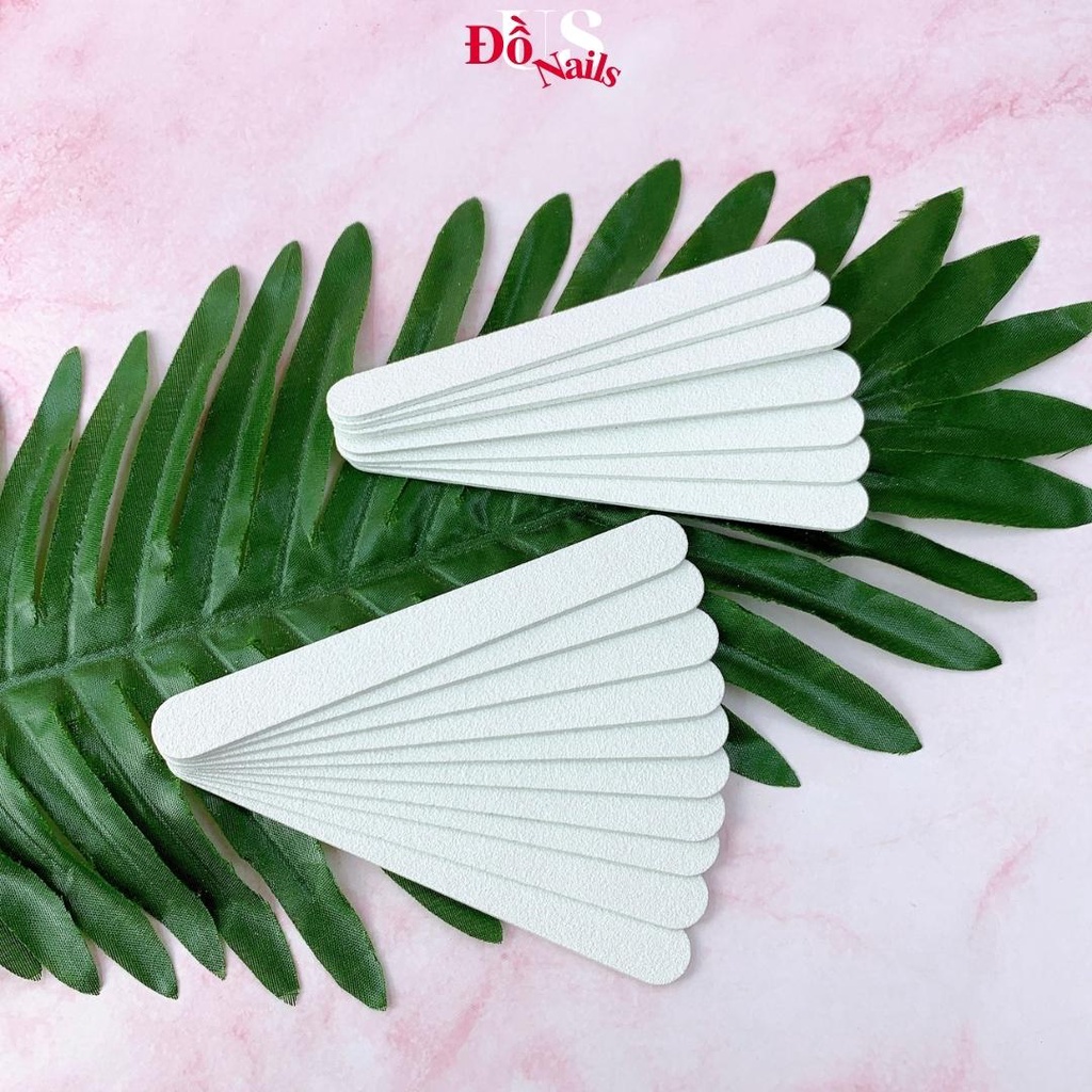 Dũa Móng Tay Mini Nhám Trắng - Dũa Nhám Trắng Dũa Nail Box Nhỏ Gọn