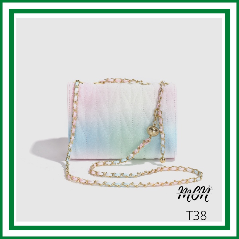 🌸sẵn hàng🌸 Túi xách da mềm đeo chéo nữ CEEKAY chính hãng nhiều màu - T38