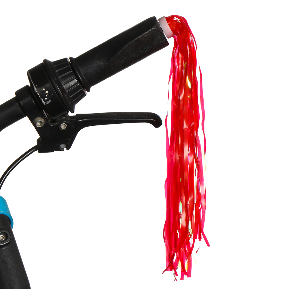 Set 2 Dây Tua Rua Nhiều Màu Trang Trí Tay Lái Xe Đạp/Xe Máy Scooter Cho Bé