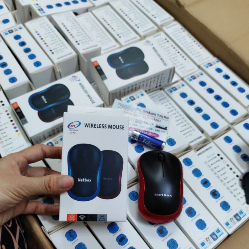 Chuột Không Dây NETBOX HT79 - Hàng Chính Hãng
