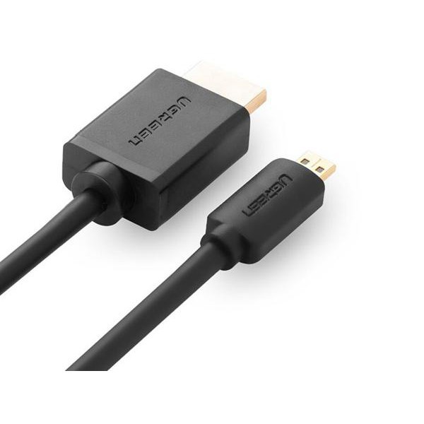 [Mã ELHACE giảm 4% đơn 300K] Cáp Chuyển Micro HDMI Sang HDMI Dài 2M UGREEN 30103 - Micro HDMI To HDMI - Hàng Chính Hãng