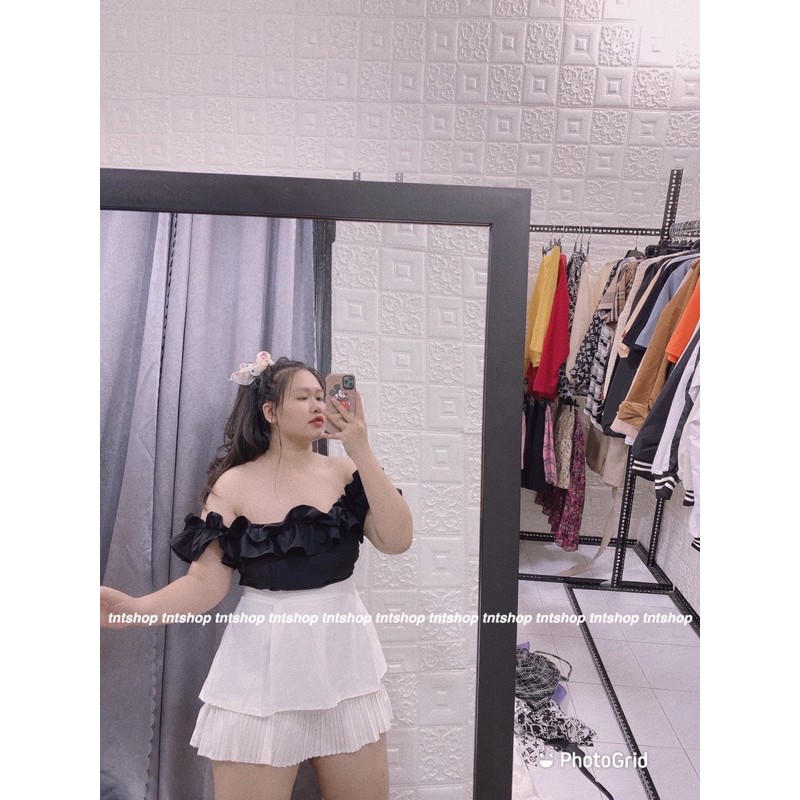 [Mã WASKT304 giảm 15% tối đa 30K đơn 99K] ÁO CROPTOP BẸC VAI BIGSIZE 60-90kg | BigBuy360 - bigbuy360.vn