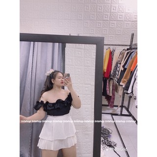 ÁO CROPTOP BẸC VAI BIGSIZE 60-90kg