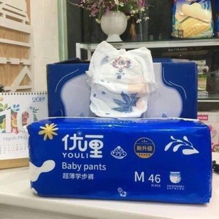 Bỉm Dán/Quần YOULI BABY PANTS cho bé đủ Size S54/M46/M44/L42/XL40/XXL36