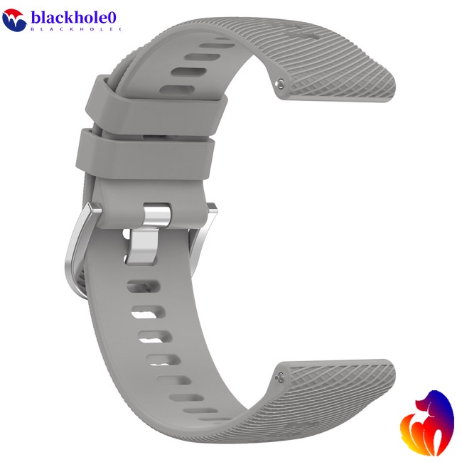 Dây Đeo Thay Thế 20mm Bằng Silicon Khóa Inox Cho Đồng Hồ Samsung Garmin Venu