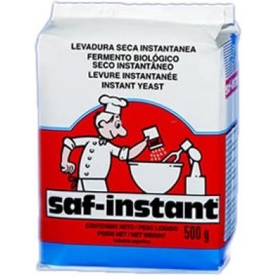 Men nở, men khô lạt Đầu Bếp Đỏ Saf-instant 500g làm bánh mỳ , bánh bao, pizza