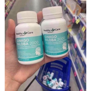 Viên uống bổ não Healty Care Ginkgo Biloba 100 viên