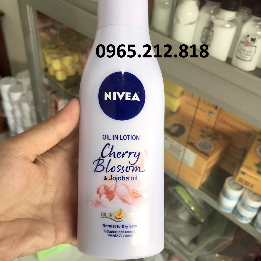Sữa dưỡng thể hương hoa anh đào NIVEA 200ml