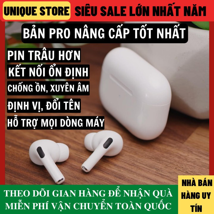 Tai Nghe Bluetooth Inpods Pro Bản Cảm Ứng, Pop-up Kết Nối, Lắp Vừa Ốp Lưng Airpod Pro