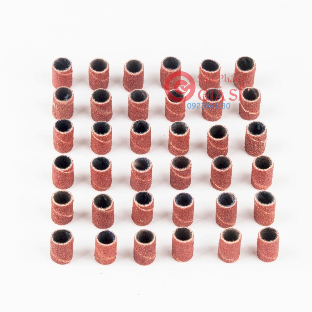 2 bịch Giấy nhám tròn - phụ kiện máy mài nail mini ❤️freeship❤️