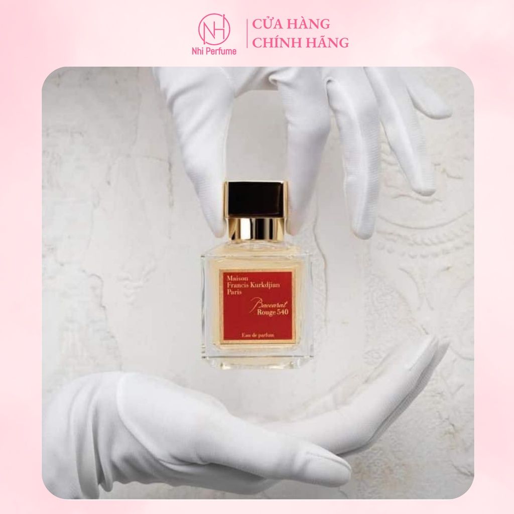Nước Hoa Unisex Maison Francis Kurkdjian Baccarat Rouge 540 Eau De Parfum Sang Trọng Nổi Bật Cuốn Hú