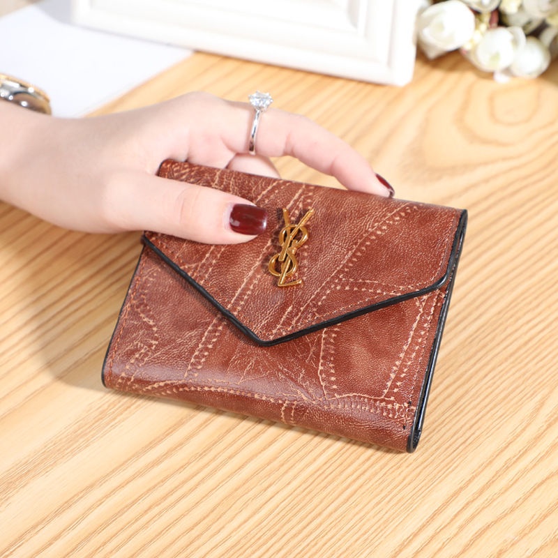 Ví nữ ngắn thời trang Hàn Quốc xinh xắn