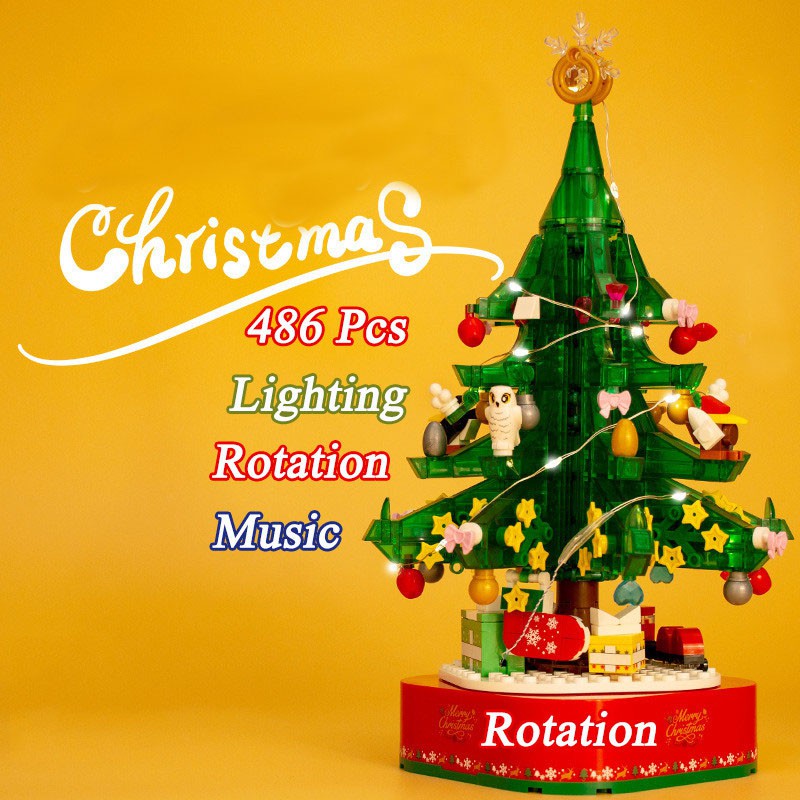 Đồ chơi Lắp ráp Mô hình 601097 Đón giáng sinh cùng ông già Noel Christmas Tree