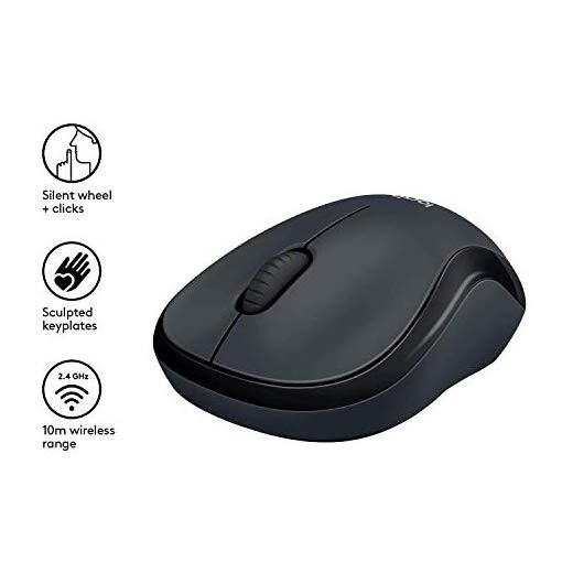  Chuột Không Dây Logitech M221 - Logitech Wireless Mouse M221 Silent HÀNG CHÍNH HÃNG