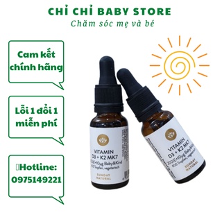 Vitamin d3k2 mk7 đức sunday natural 20ml