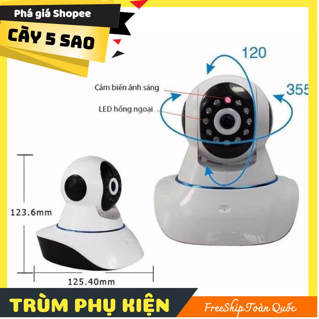 🌻 FREESHIP🌻Camera WIFI Yoosee HD720P 3 Anten 720HD( Chưa bao gồm thẻ nhớ) | BigBuy360 - bigbuy360.vn