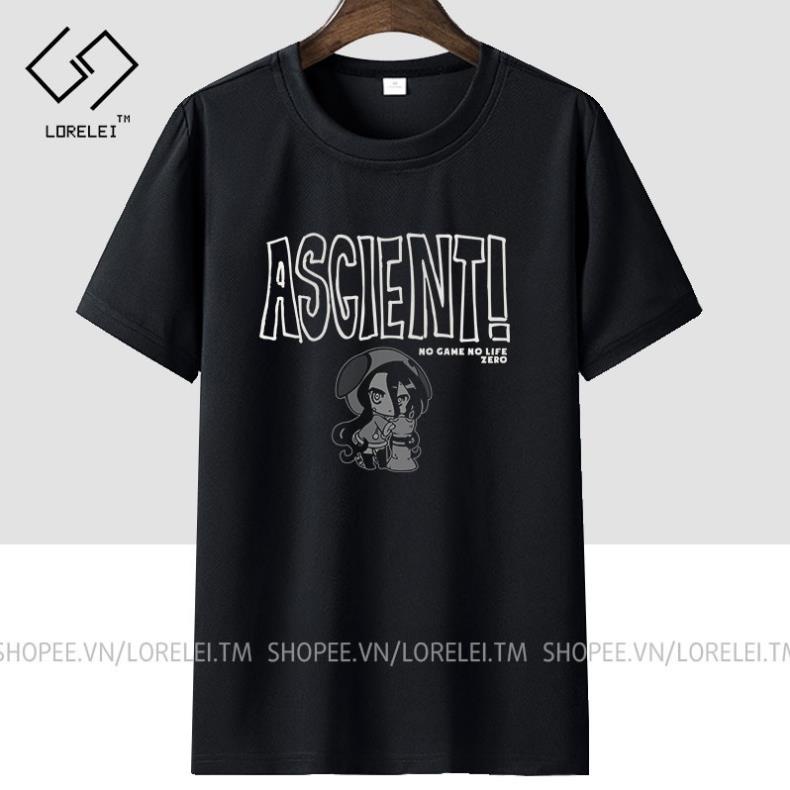 Áo thun No Game No Life Zero Schwi Ascient (Black) ngắn tay