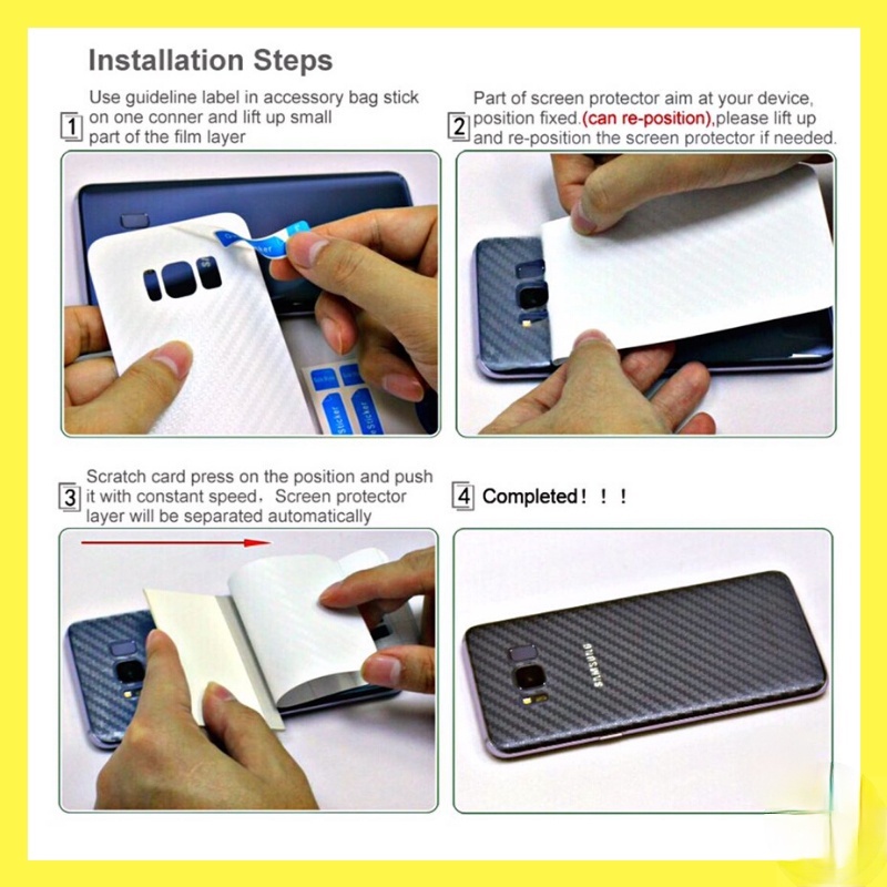 Điện Thoại Miếng Dán Sợi Carbon Trong Suốt Bảo Vệ Màn Hình Cho Huawei Nova 9 8i 7 8 Pro Nova 6 SE 5 5i 5T 4 4E 3 3e 3i