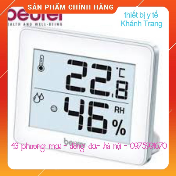 (Giá sỉ) Nhiệt ẩm kế Beurer HM16 đo nhiệt độ, độ ẩm phòng