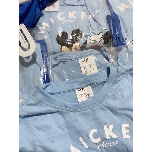 Set bộ HM mickey kèm mũ cho bé trai