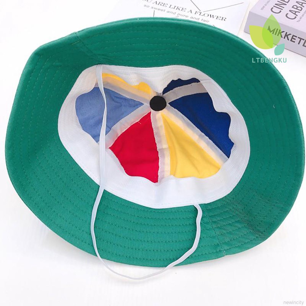 Mũ tai bèo nhiều màu sắc phối chong chóng dành cho trẻ em