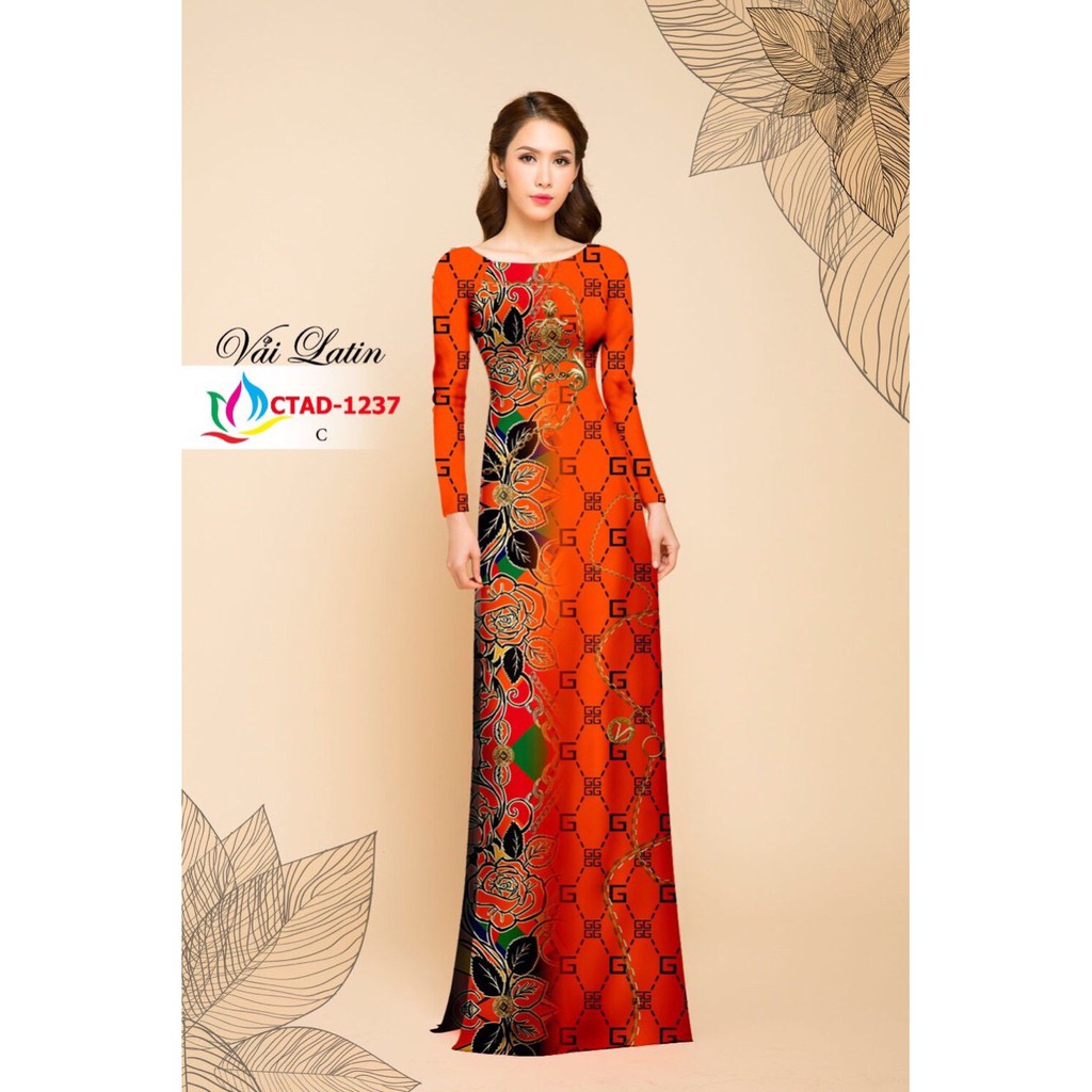 Vải áo dài đẹp - độc - lạ - hợp xu hướng - đủ màu MS055