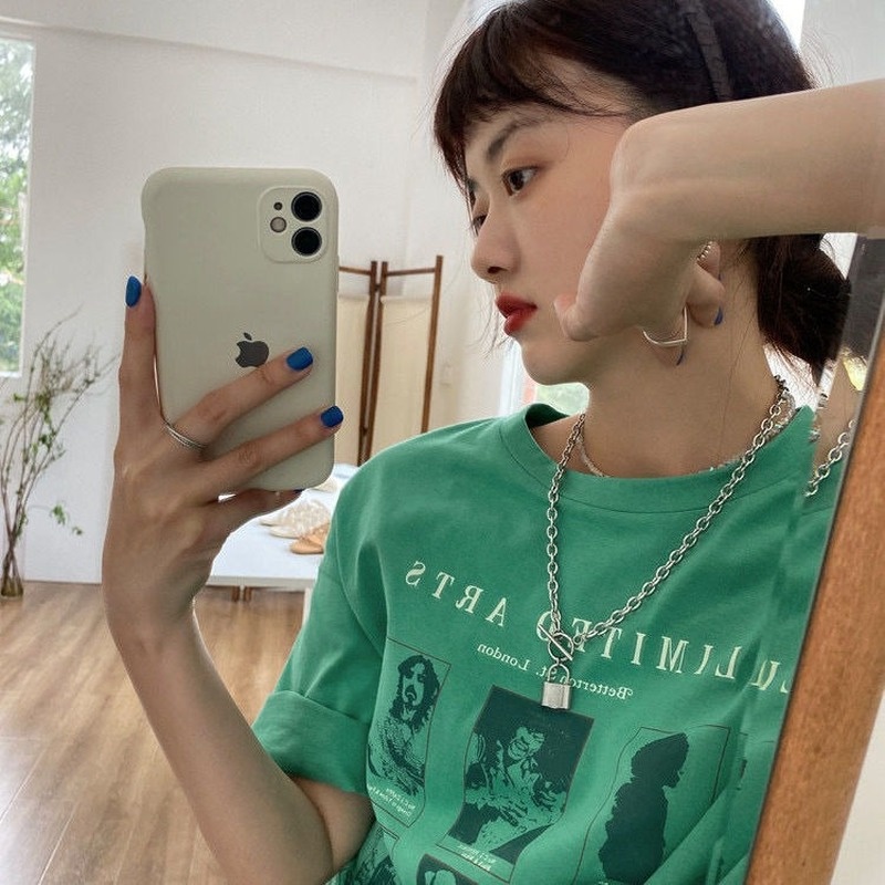 Áo Thun Nữ Tay Lỡ Form Rộng Thiết Kế Mới Lạ