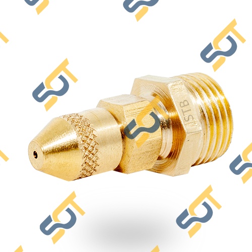 [PHUN SƯƠNG] Béc phun 1 lỗ ren trong G 1/4 13 điều chỉnh bán kính góc phun Bình xịt khử khuẩn Làm mát mái Bằng đồng