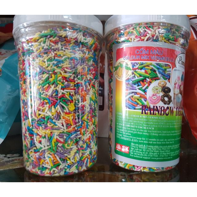 Cốm 7 Màu Premier Win 500GR - Date luôn mới
