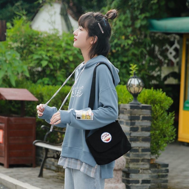 [Hàng order] Áo hoodie xanh nhạt nỉ mỏng thời trang có size style Nhật Bản đuôi sơmi kẻ caro | BigBuy360 - bigbuy360.vn