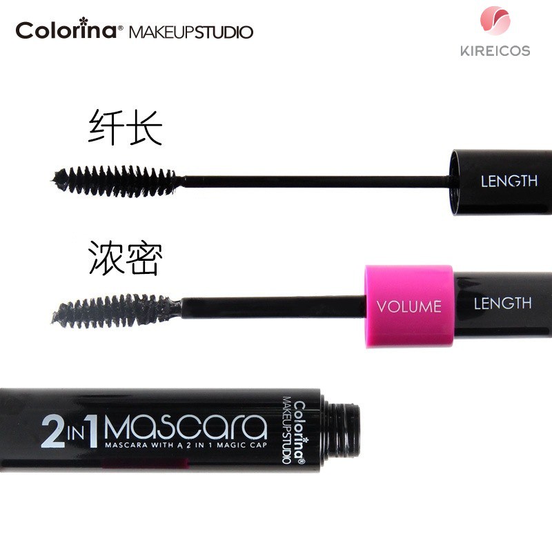 Mascara Chống nước Dài Và Cong Mi 2 in 1 Magic Cap Colorina