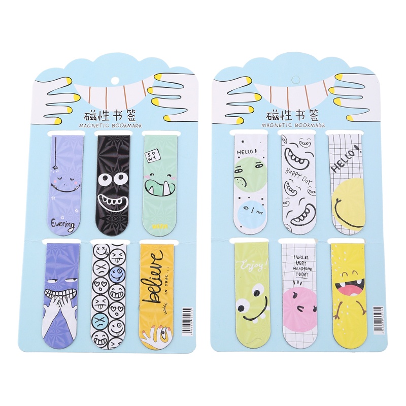 Dụng cụ đánh dấu trang sách từ tính hai mặt dùng làm quà tặng
