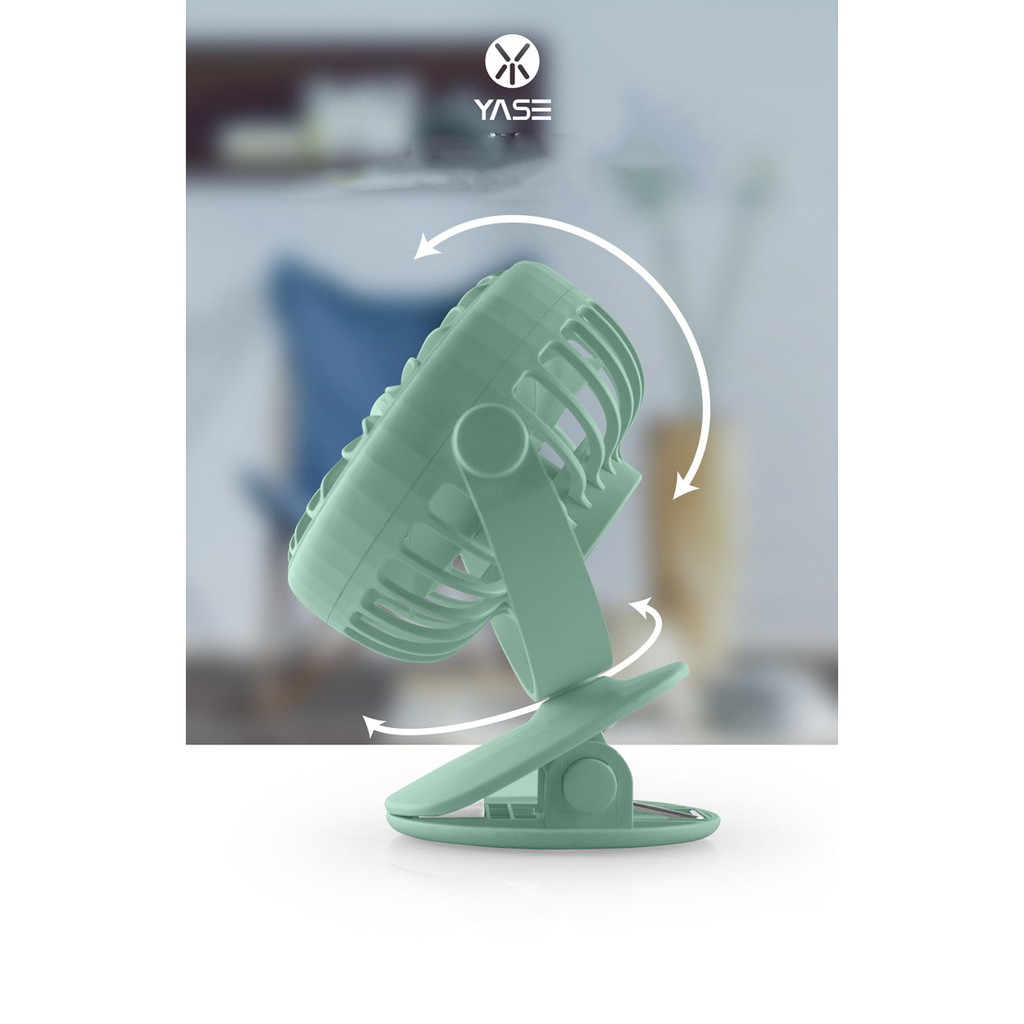 Quạt kẹp xe đẩy cho bé Yase chuẩn nội địa Trung | BigBuy360 - bigbuy360.vn
