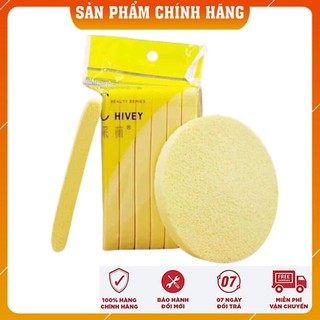 Mút Rửa Mặt ChiVey Nhật Bản Bông Từ Bọt Biển Thiên Nhiên