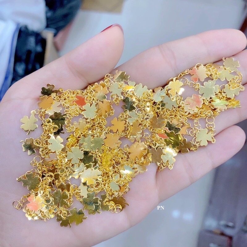Phụ kiện mix vòng tay gold 1 0 k