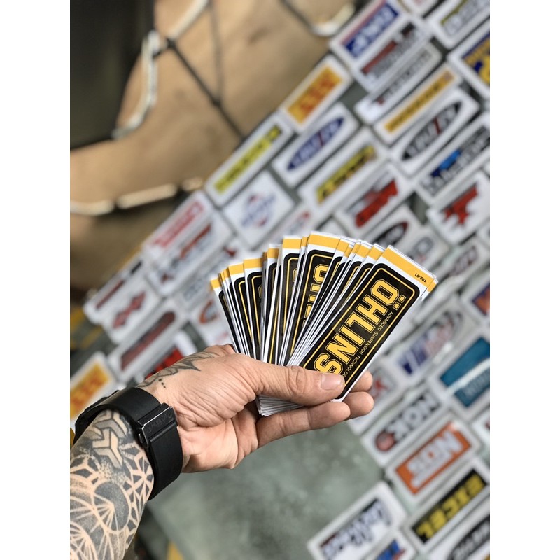 Tổng hợp logo Rice Sticker racing các thương hiệu đa dạng