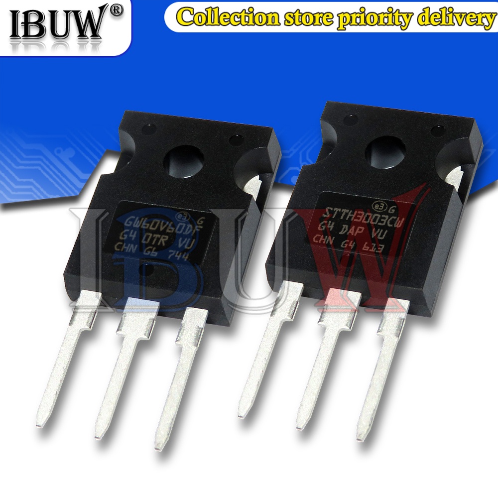 Bộ 5 Bảng Mạch STGW40V60DF STGW60V60DF STTH3003CW STTH6003CW 40V60DF 60V60DF 3003CW 6003CW STGW40V60 STGW60V60DF 60V60DF 3003CW 6003CW STGW40V60 Stgw60Vth3003Sth3003Cw