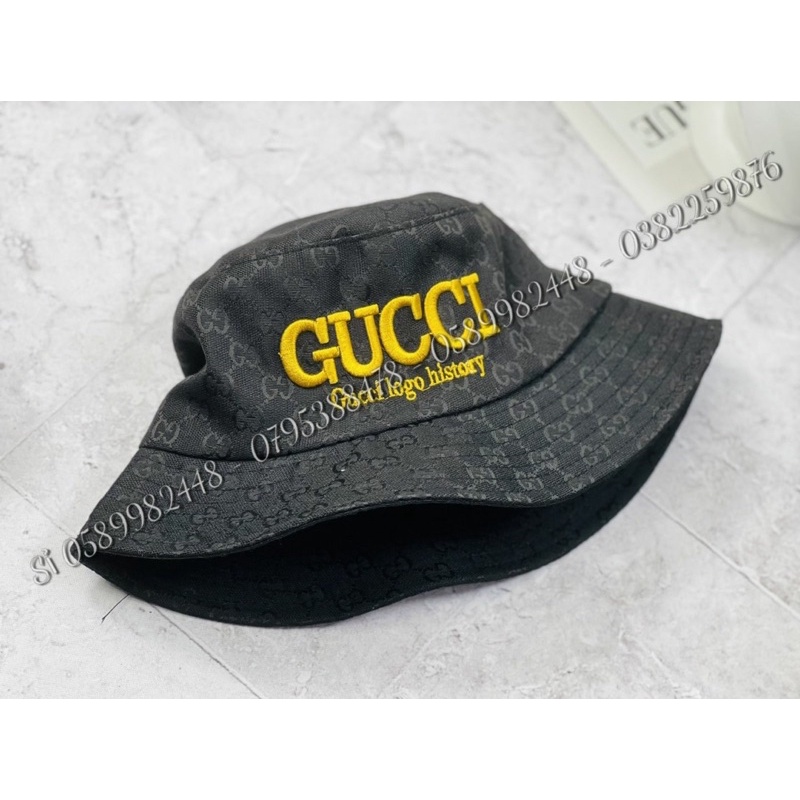 MŨ BO BUCKET IN gg THÊU GX NỔI NAM NỮ FROM CHUẨN SIÊU ĐẸP NAWNG ĐỘNG - NÓN TAI BÈO NAM NỮ