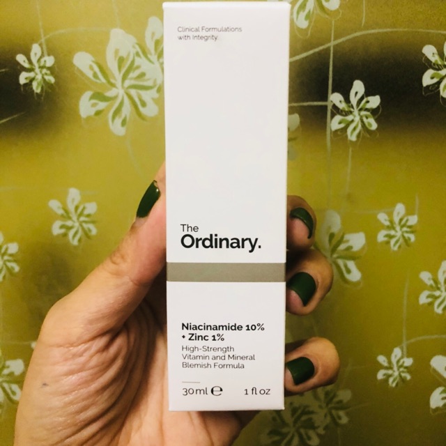 Bill Anh Tinh chất The Ordinary Niacinamide 10% + Zinc 1% giảm kích ứng cho da mụn | Thế Giới Skin Care