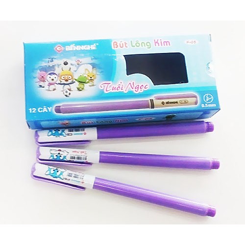 Bút lông kim Bến Nghé Tuổi Ngọc F -05  - Mực tím