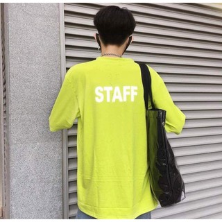 < FREESHIP > [ UNISEX ] Áo thun Staff - 100% COTTON