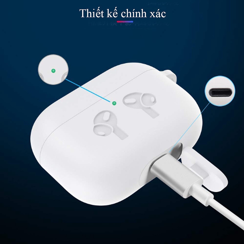Case Silicon Dành Cho Airpods Pro In Hình Tai Nghe