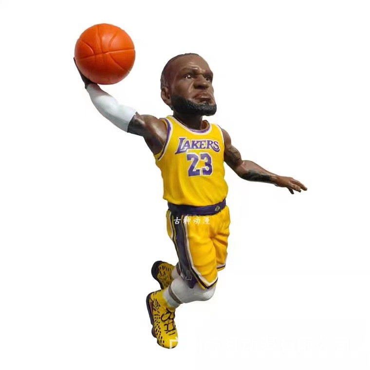 Mô hình cầu thủ bóng rổ James Harden Curry Thompson bằng nhựa PVC phù hợp làm quà tặng sinh nhật bán sỉ
