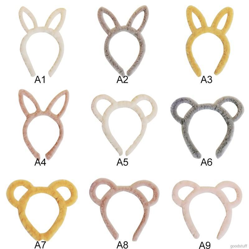 Cài tóc tai thỏ dễ thương cho bé gái