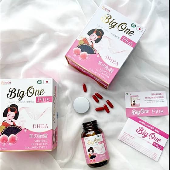 Viên Uống Tăng Vòng1 Big One Plus Nở Ngực Hồng Nhũ Hoa