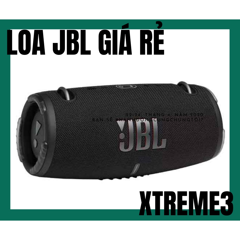 loa bluetooth không dây FM Xtreme 3 cực rẻ âm thanh lớn chống nước hỗ trợ cắm USB