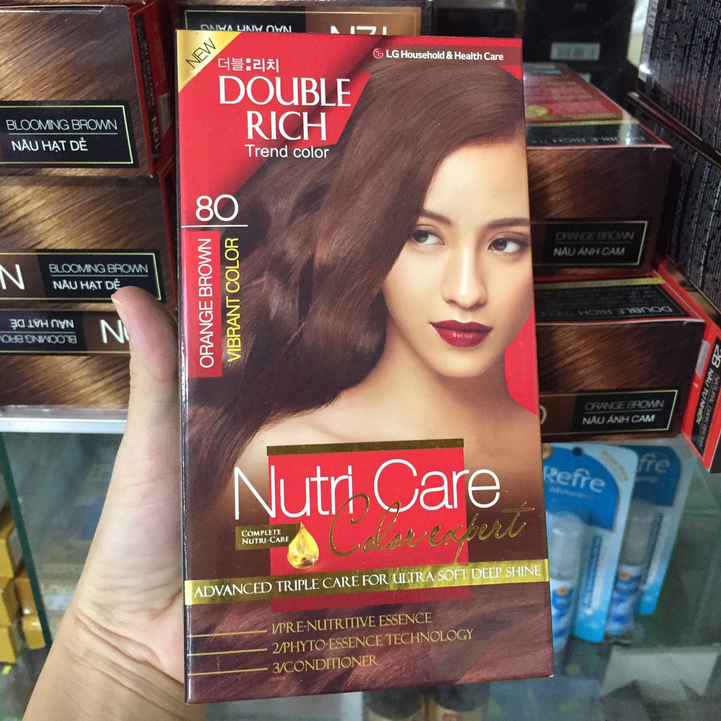 Thuốc nhuộm tóc Double Rich Trend Color Nutri Care