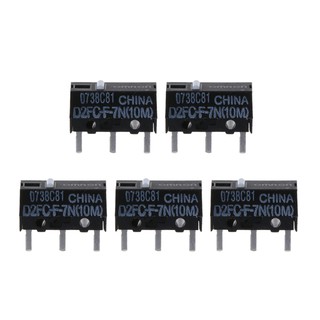 Set 5 Công Tắc Micro Omron D2Fc-F-7N (10M) Cho Logitech Microsoft