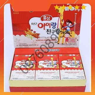 Nước Hồng Sâm Trẻ Em Baby Hươu Cao Cổ Hàn Quốc, Hộp 30 gói